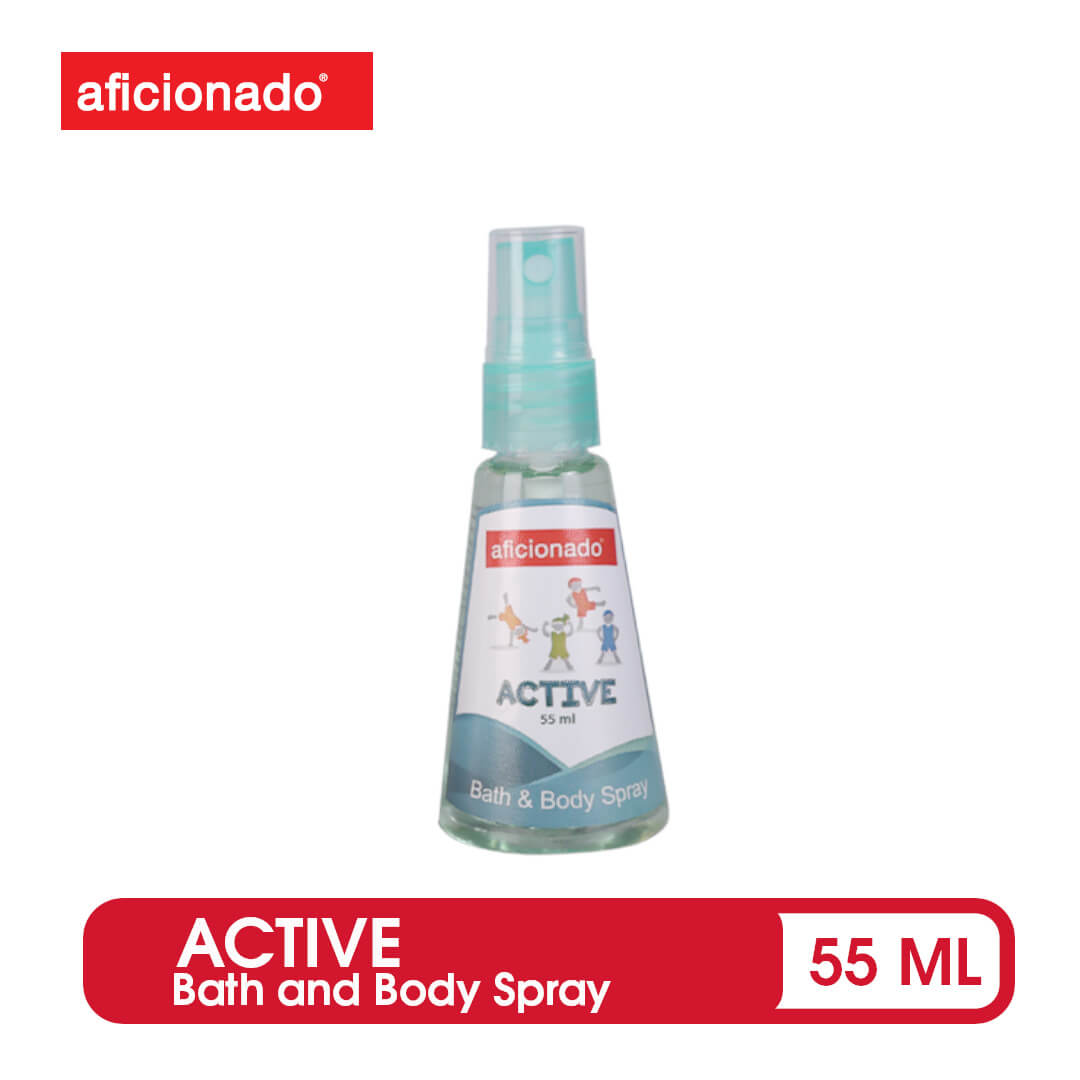 Aficionado Active Bath and Body Spray 55ml