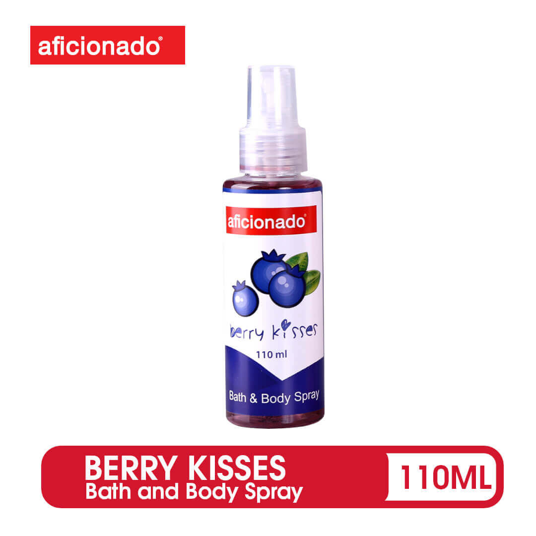 Aficionado Berry Kisses Bath and Body Spray 110ml
