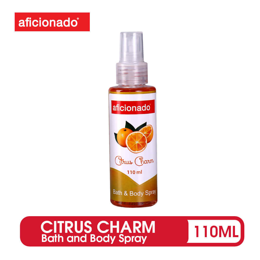 Aficionado Citrus Charm Bath and Body Spray 110ml