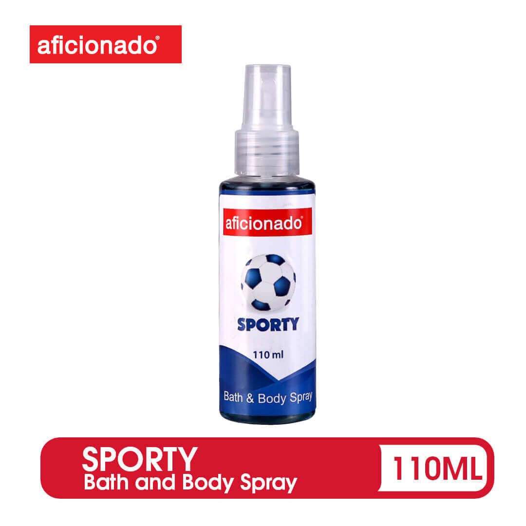 Aficionado Sporty Bath and Body Spray 110ml